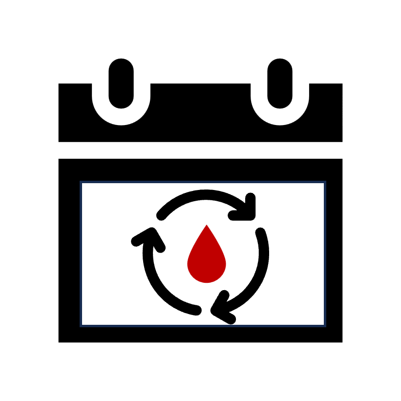 Icon representing menstrual cycle awareness and natural movement support through the Aviva Method