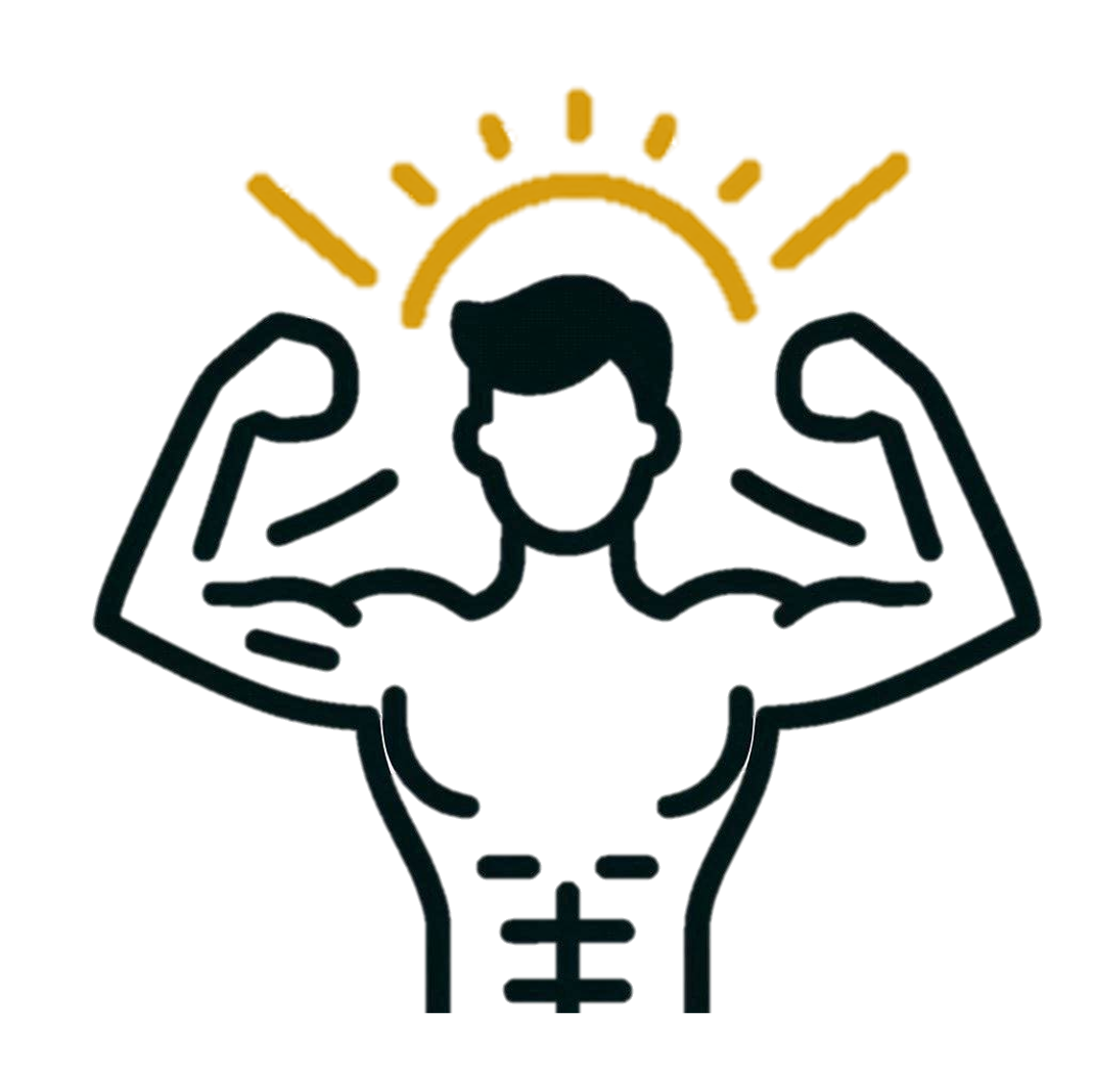 Icon symbolizing men’s vitality, energy, and pelvic floor support with Aviva Method exercises at Vitality Flame