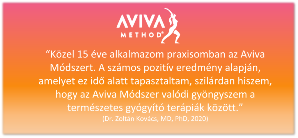 Idézet Kovács Zoltám Nőgyógyász és endokrinológustól. Az aviva módzser igazi gyöngyszem a természetgyógyászatok körében.