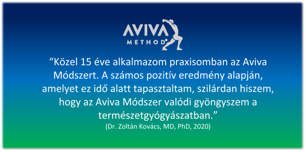 Dr. Kovács Zotlán nőygógyász és endokrinológus támogatja az Aviva Módszert