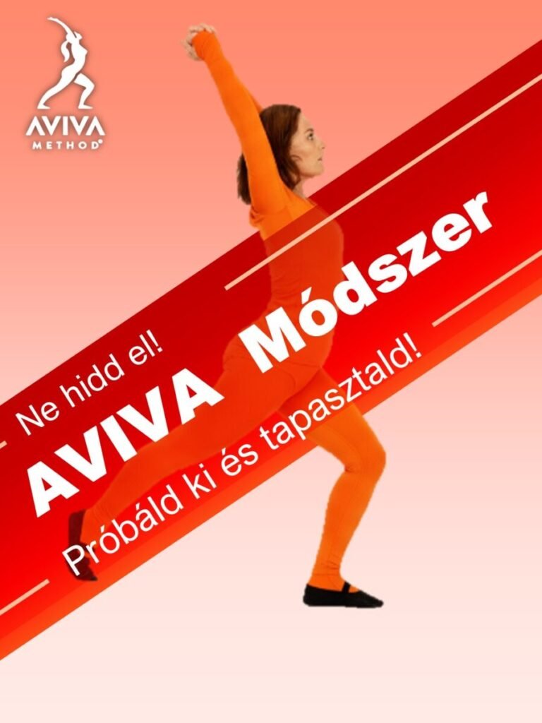 Poszter az Aviva módszer természetes termékenységet támogató gyakorlatairól