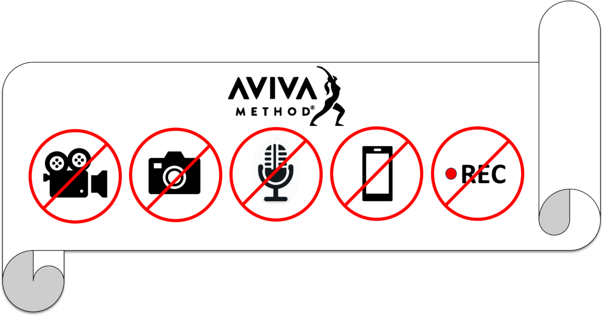 The Aviva Method is Trademarked. All right reserved. Making Video Rercord from the Aviva Sessions and Aviva Exercise is Prohibited.