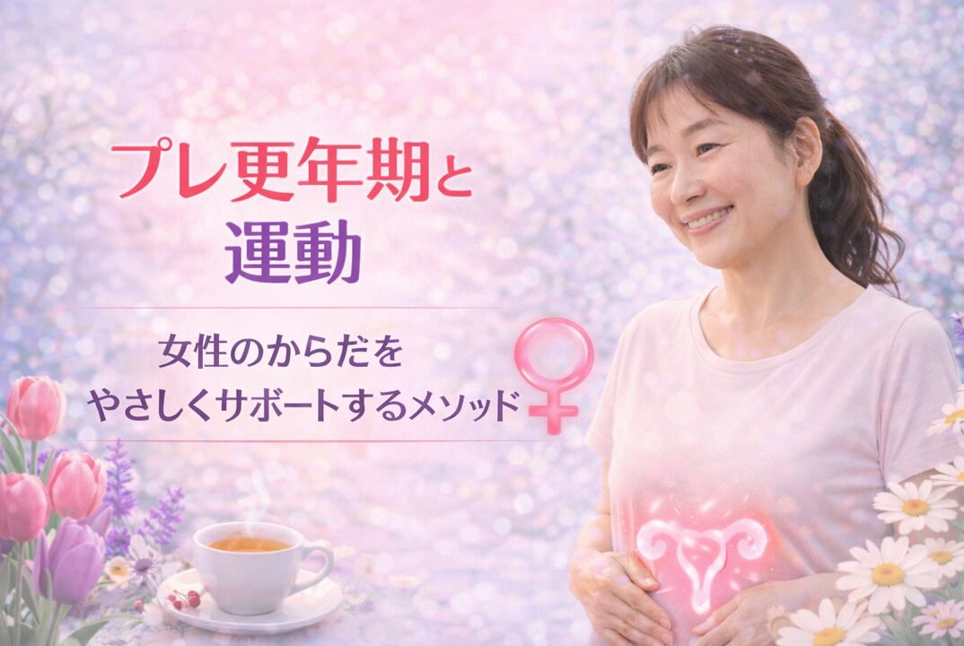 プレ更年期と運動｜女性の体の変化をやさしくサポートする習慣