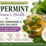 Peppermint tea and aromatherapy benefits for women’s health including digestion support, bloating relief, and hormonal balance