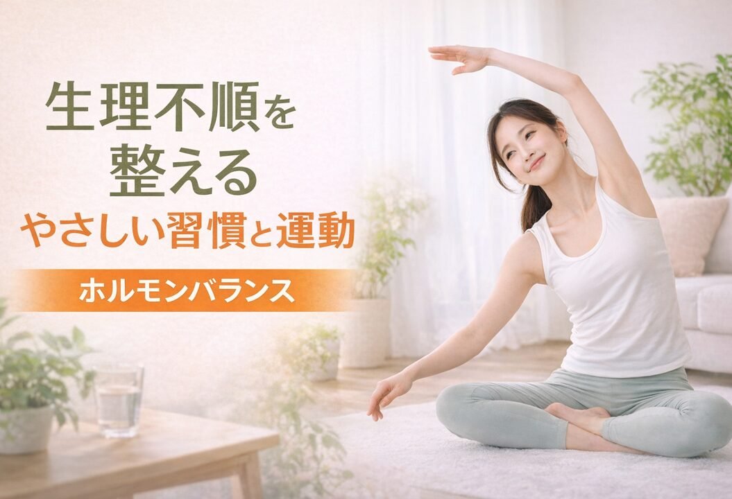 生理不順を整えるやさしい習慣と運動 女性の体のリズムをやさしくサポートするために