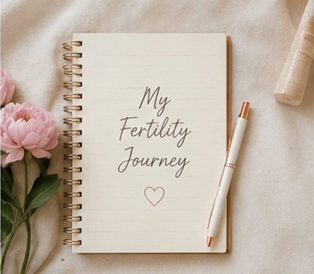 An image of a first page of fertility journal