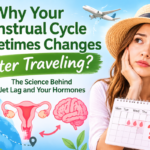 lanning a trip or recovering from jet lag? ✈️ Save this ultimate cheat sheet on how travel, time zone shifts, and cortisol affect your menstrual cycle! Learn why your period gets delayed after flying, why PMS can feel worse away from home, and quick actionable steps (from morning sunlight to meal timing) to reset your internal clock and support your hormones. 🌸 Save this pin for your next trip!